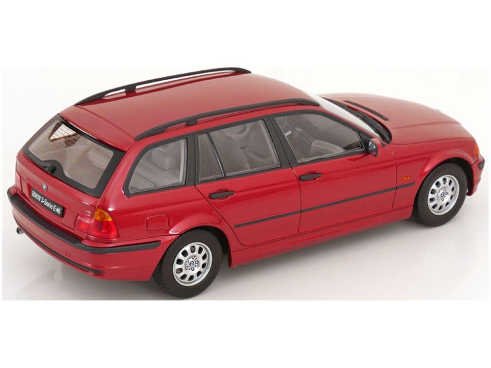 BMW 3 Series E46 Touring 1999 Red Metallic 1:18 Scale KK Scale Diecast Model Car-KK Scale-Diecast Model Centre