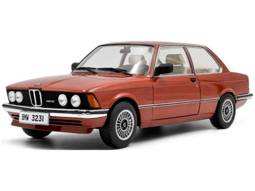 BMW 323i (E21) 1980 Brown Metallic 1:18 Scale Solido Diecast Model-Solido-Diecast Model Centre