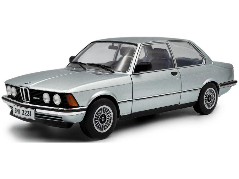 BMW 323i (E21) 1980 Saphire Blue Metallic 1:18 Scale Solido Diecast Model-Solido-Diecast Model Centre