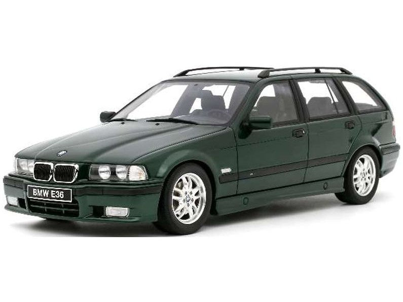 BMW 328i (E36) Touring M Pack 1997 Fern Green (386) - 1:18 Scale Model Car-OttOmobile-Diecast Model Centre