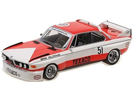 BMW 3.0 CSL #5 Winner Zandvoort 1974 H. Vermeulen 1:18 Scale Diecast Car – Minichamps-Minichamps-Diecast Model Centre