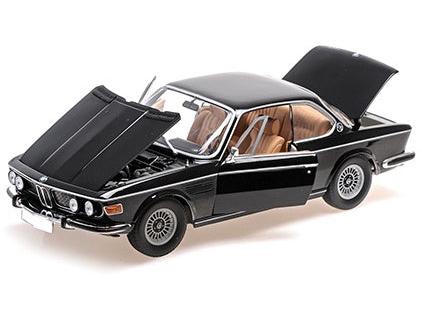 BMW 3.0 CSi (E9) 1972 Black 1:18 Scale Diecast Car – Minichamps-Minichamps-Diecast Model Centre