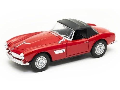 BMW 507 Red Closed 1:24 Scale Welly Diecast Model-Welly-Diecast Model Centre