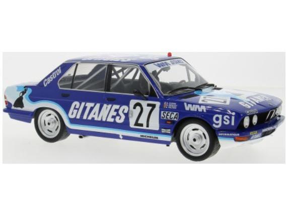 BMW 528i (E28) 24h Spa 1982 #27 A.Cudini H.Regout/A.Peltier 1:18 Scale IXO Diecast Model Car-IXO-Diecast Model Centre