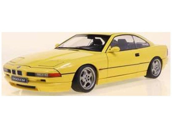 BMW 850 (E31) CSi 1990 yellow - 1:18 Scale Model Car-Solido-Diecast Model Centre