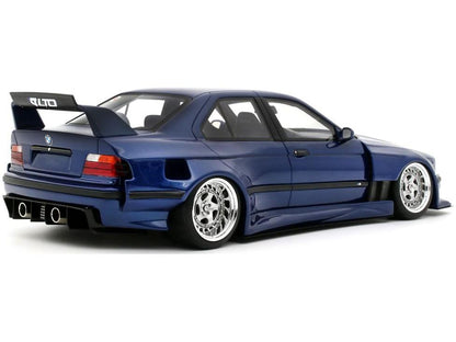 BMW E36 LTO Saloon Turbo Khyzyl Saleem Avus Blue 2023 1:18 Scale Resin Model Car – OttOmobile-OttOmobile-Diecast Model Centre