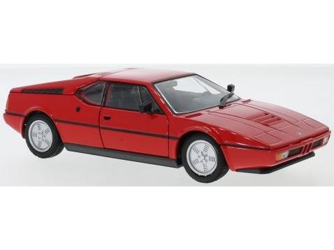 BMW M1 1978 Red 1:24 Scale Welly Diecast Model-Welly-Diecast Model Centre