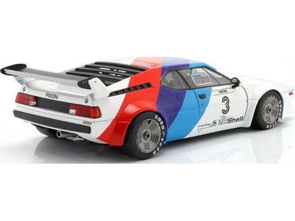 BMW M1 Procar #3 M1 Procar Series 1979 Didier Pironi Werksdesign w/M-Stripes 1:18 Scale Werk83 Diecast Model Car-Werk83-Diecast Model Centre