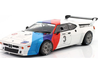 BMW M1 Procar #3 M1 Procar Series 1979 Didier Pironi Werksdesign w/M-Stripes 1:18 Scale Werk83 Diecast Model Car-Werk83-Diecast Model Centre