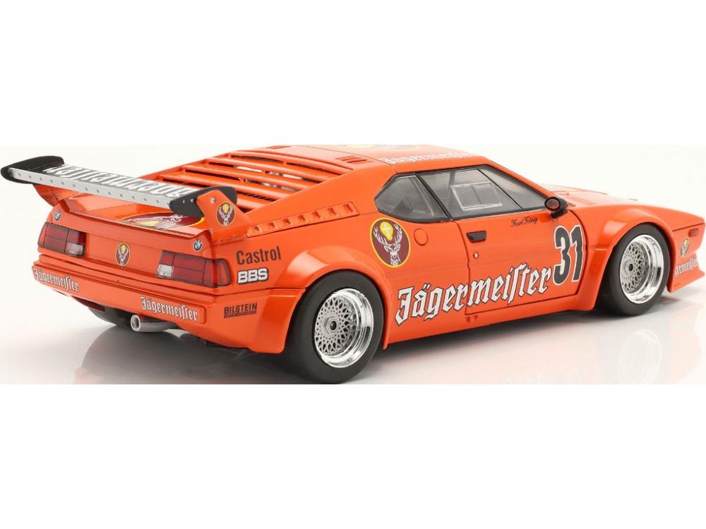BMW M1 Procar Jagermeister #31 DRT Nurburgring 1982 Kurt Konig 1:18 Scale Werk83 Diecast Model Car-Werk83-Diecast Model Centre