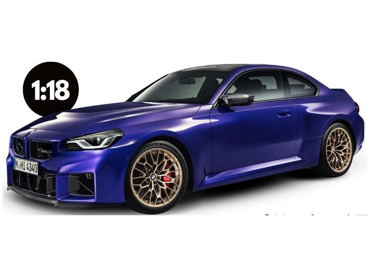 BMW M2 CS Blue 2025 1:18 Scale GT Spirit Resin Model Car-GT Spirit-Diecast Model Centre