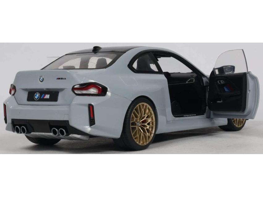 BMW M2 CS Brooklyn Grey 2025 1:18 Scale Diecast Model Car – Solido-Solido-Diecast Model Centre