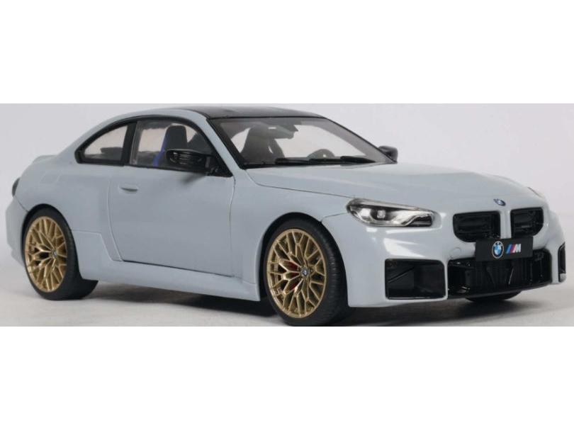 BMW M2 CS Brooklyn Grey 2025 1:18 Scale Diecast Model Car – Solido-Solido-Diecast Model Centre