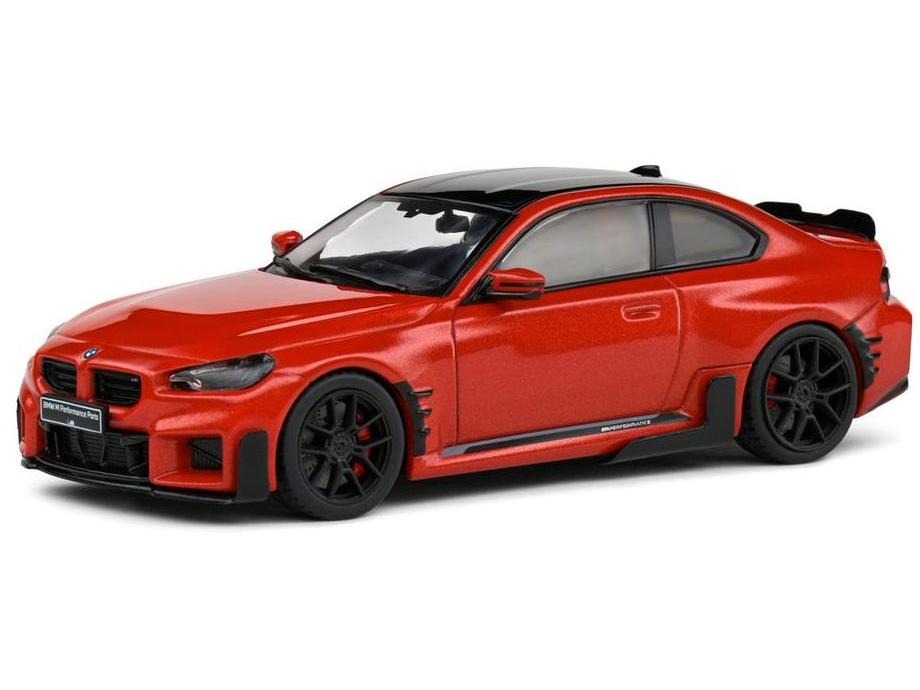 BMW M2 G87 2023 Red 1:43 Scale Solido Diecast Model-Solido-Diecast Model Centre