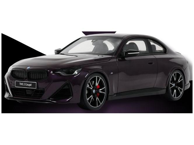 BMW M240I Thundernight Metallic 2023 1:18 Scale GT Spirit Resin Model Car-GT Spirit-Diecast Model Centre