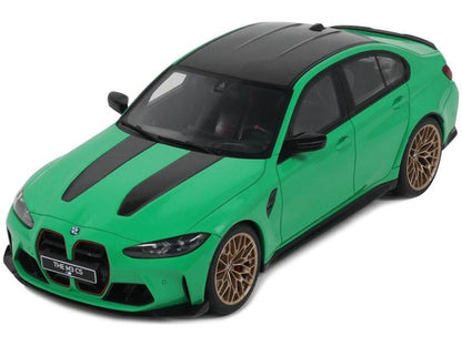 BMW M3 CS Signal Green 2023 1:18 Scale Resin Model Car – GT Spirit-GT Spirit-Diecast Model Centre