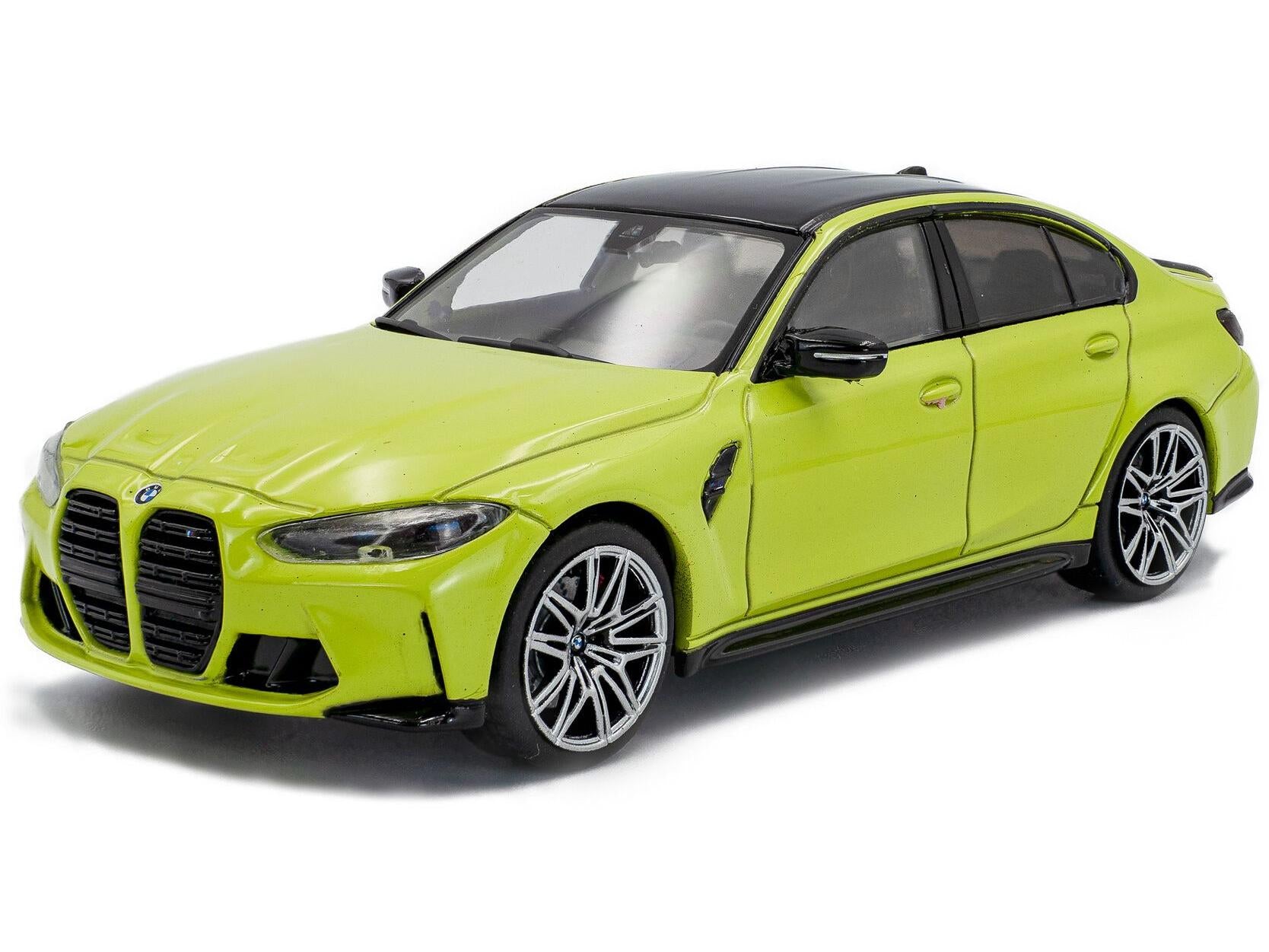 BMW M3 Competition Saloon Sao Paulo Yellow 2023 1:43 Scale Solido Diecast Model Car-Solido-Diecast Model Centre