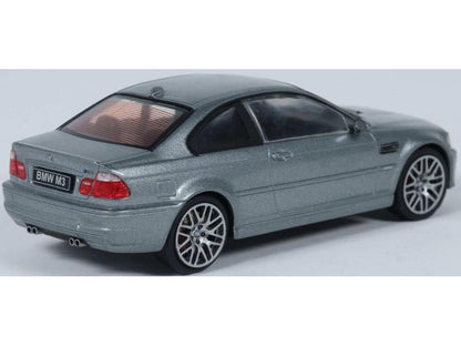 BMW M3 Coupe Silver Grey Metallic 2000 1:43 Scale Diecast Model Car – Solido-Solido-Diecast Model Centre