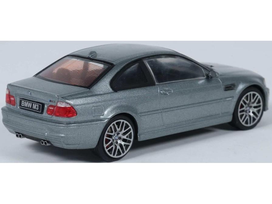 BMW M3 Coupe Silver Grey Metallic 2000 1:43 Scale Diecast Model Car – Solido-Solido-Diecast Model Centre