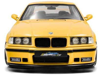 BMW M3 Coupe Solido Works Dakar Yellow 1991 1:18 Scale Diecast Model Car – Solido-Solido-Diecast Model Centre