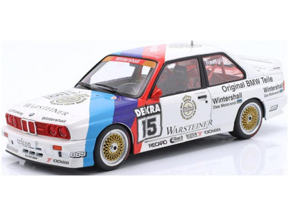 BMW M3 (E30) #15 DTM Champion 1989 Roberto Ravaglia 1:18 Scale Werk83 Diecast Model Car-Werk83-Diecast Model Centre