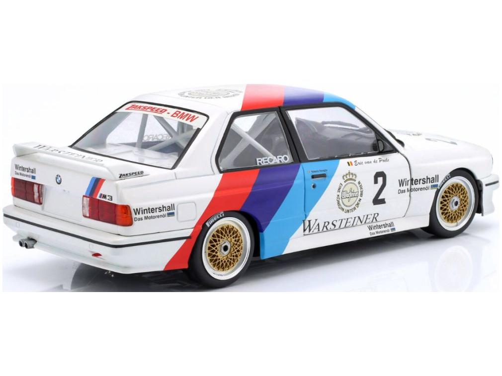 BMW M3 (E30) #2 DTM Champion 1987 Eric Van de Poele w/Collectors Box 1:18 Scale Werk83 Diecast Model Car-Werk83-Diecast Model Centre