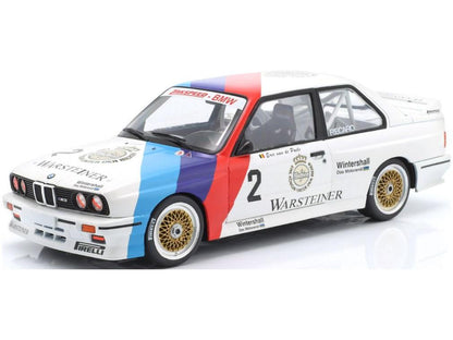 BMW M3 (E30) #2 DTM Champion 1987 Eric Van de Poele w/Collectors Box 1:18 Scale Werk83 Diecast Model Car-Werk83-Diecast Model Centre