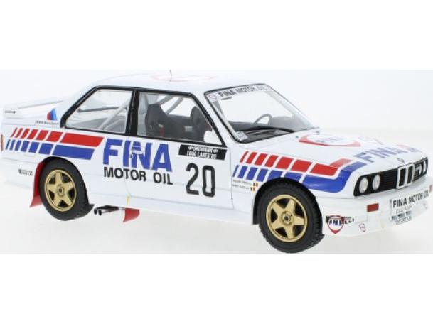 BMW M3 E30 #20 M.Duez/A.Lopes 1000 Lakes Rally 1989 1:18 Scale Diecast Model-IXO-Diecast Model Centre