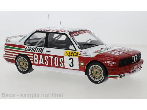 BMW M3 (E30) #3 S.de Liedeker /B.Enge/V.Bervid 24h Spa 1991 1:18 Scale Diecast Model-IXO-Diecast Model Centre