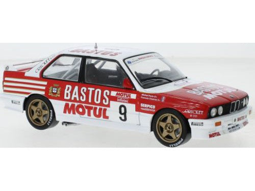 BMW M3 (E30) #9 WRC Rallye Tour de Corse 1988 F.Chatriot/M.Perin - 1:24 Scale Diecast Model Car-IXO-Diecast Model Centre
