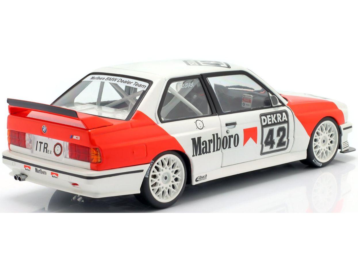 BMW M3 (E30) BMW Dealerteam DTM Zolder 1991 #42 Cor Euser 1:18 Scale Diecast Model Car – Werk83-Werk83-Diecast Model Centre