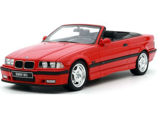 BMW M3 (E36) Convertible 1995 red - 1:18 Scale Resin Model Car-Otto-Diecast Model Centre