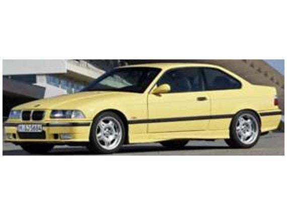 BMW M3 (E36) Coupe 1999 yellow - 1:43 Scale Model Car-Solido-Diecast Model Centre