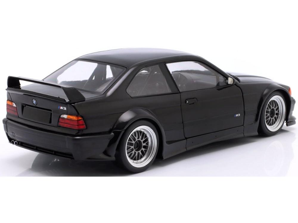 BMW M3 E36 GTR Plain Body Version Black 1:18 Scale Diecast Model Car – Werk83-Werk83-Diecast Model Centre