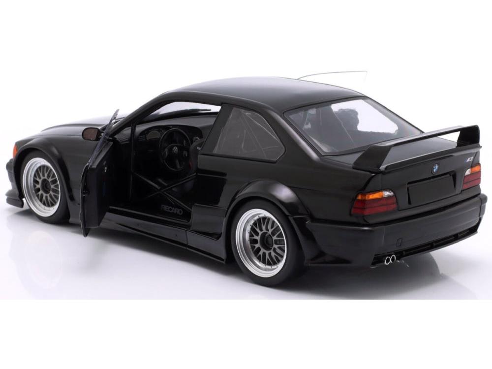 BMW M3 E36 GTR Plain Body Version Black 1:18 Scale Diecast Model Car – Werk83-Werk83-Diecast Model Centre