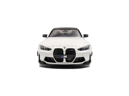 BMW M3 (G80) Performance Parts Alpine White Uni 2024 1:18 Scale Solido Diecast Model Car-Solido-Diecast Model Centre