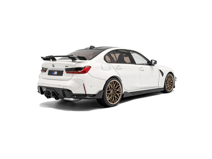 BMW M3 (G80) Performance Parts Alpine White Uni 2024 1:18 Scale Solido Diecast Model Car-Solido-Diecast Model Centre