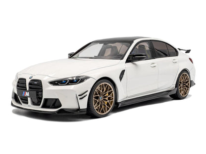 BMW M3 (G80) Performance Parts Alpine White Uni 2024 1:18 Scale Solido Diecast Model Car-Solido-Diecast Model Centre