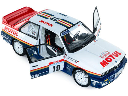 BMW M3 GR.A White #10 B.Beguin/J-J.Lenne Rallye Tour De Corse 1987 1:18 Scale Solido Diecast Model Car-Solido-Diecast Model Centre