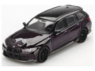 BMW M3 M Performance Touring Daytona Violet (LHD) 1:64 Scale MINI GT Diecast Model (Blister Packaging)-MINI GT-Diecast Model Centre