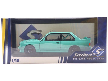 BMW M3 Tiffany Blue Solido Works 1990 1:18 Scale Diecast Model Car – Solido-Solido-Diecast Model Centre