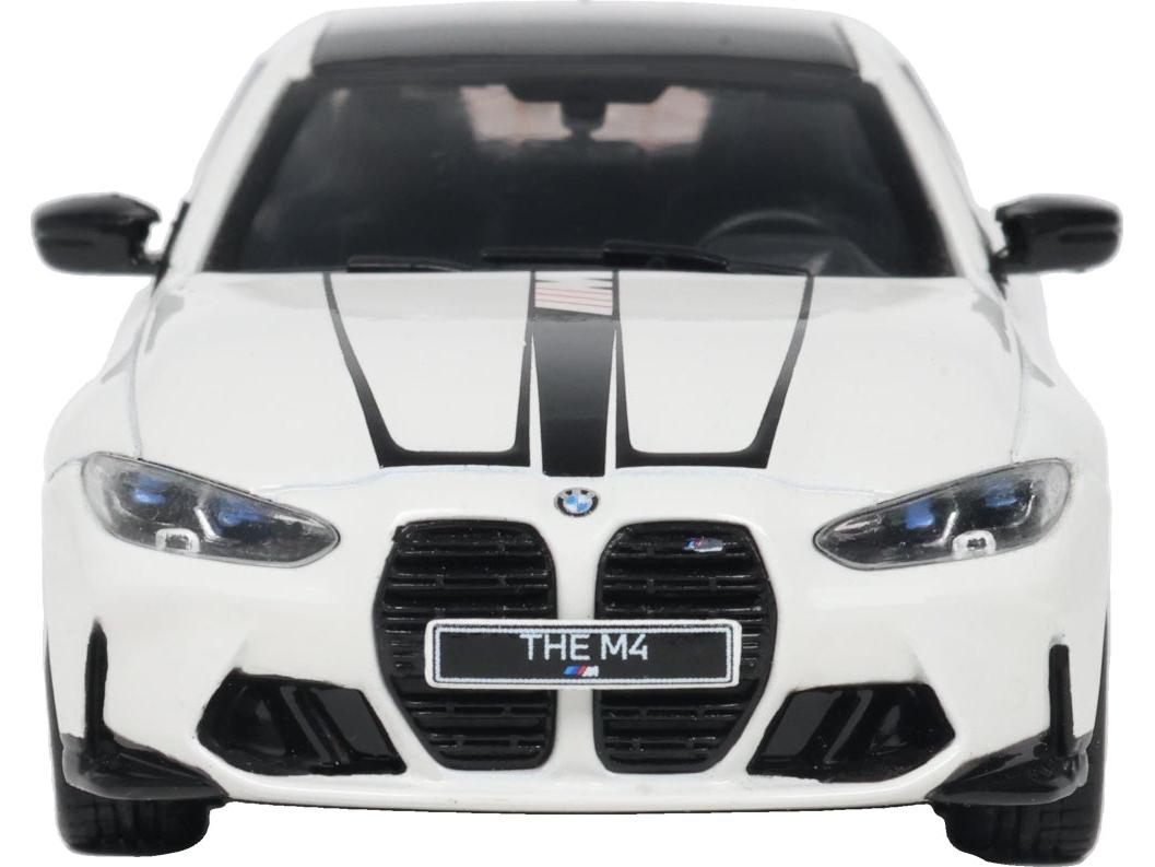 BMW M4 Competition Alpine White 2023 1:43 Scale Diecast Car – Solido-Solido-Diecast Model Centre