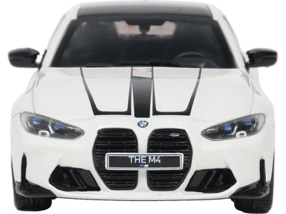 BMW M4 Competition Alpine White 2023 1:43 Scale Diecast Car – Solido-Solido-Diecast Model Centre