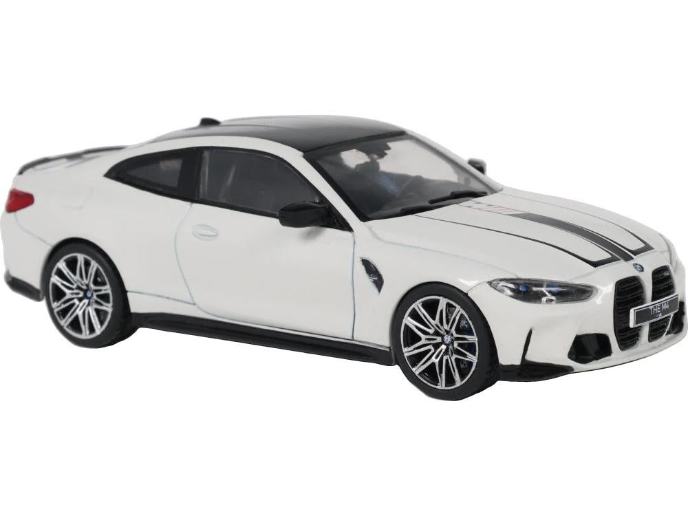BMW M4 Competition Alpine White 2023 1:43 Scale Diecast Car – Solido-Solido-Diecast Model Centre