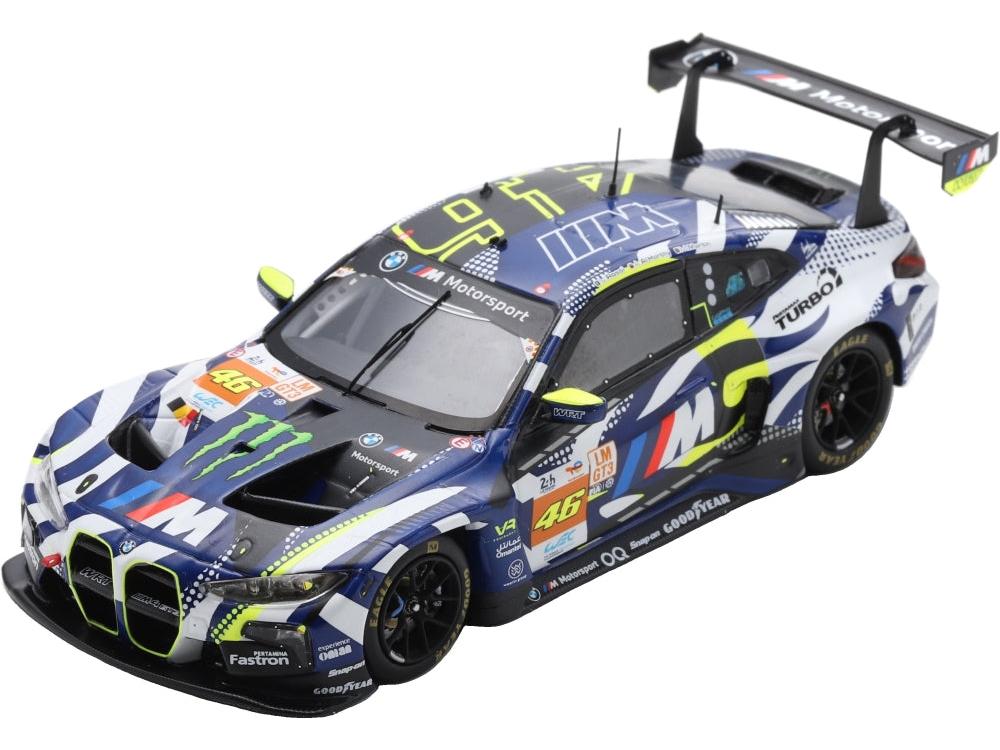 BMW M4 GT3 EVO Team WRT #46 Le Mans 24H 2024 V. Rossi/A. Al Harthy/M. Martin 1:64 Scale Diecast Car – Spark-Spark-Diecast Model Centre