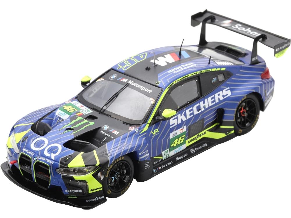 BMW M4 GT3 EVO Team WRT #46 Le Mans 24H 2025 A. Al Harthy/V. Rossi/K. Van Der Linde 1:64 Scale Diecast Car – Spark-Spark-Diecast Model Centre