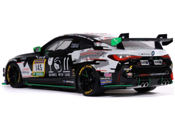 BMW M4 GT4 Black Cerny Motorsport 2024 1:18 Scale OttOmobile Resin Replica-OttOmobile-Diecast Model Centre