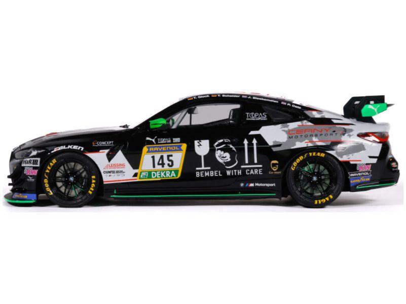 BMW M4 GT4 Black Cerny Motorsport 2024 1:18 Scale OttOmobile Resin Replica-OttOmobile-Diecast Model Centre