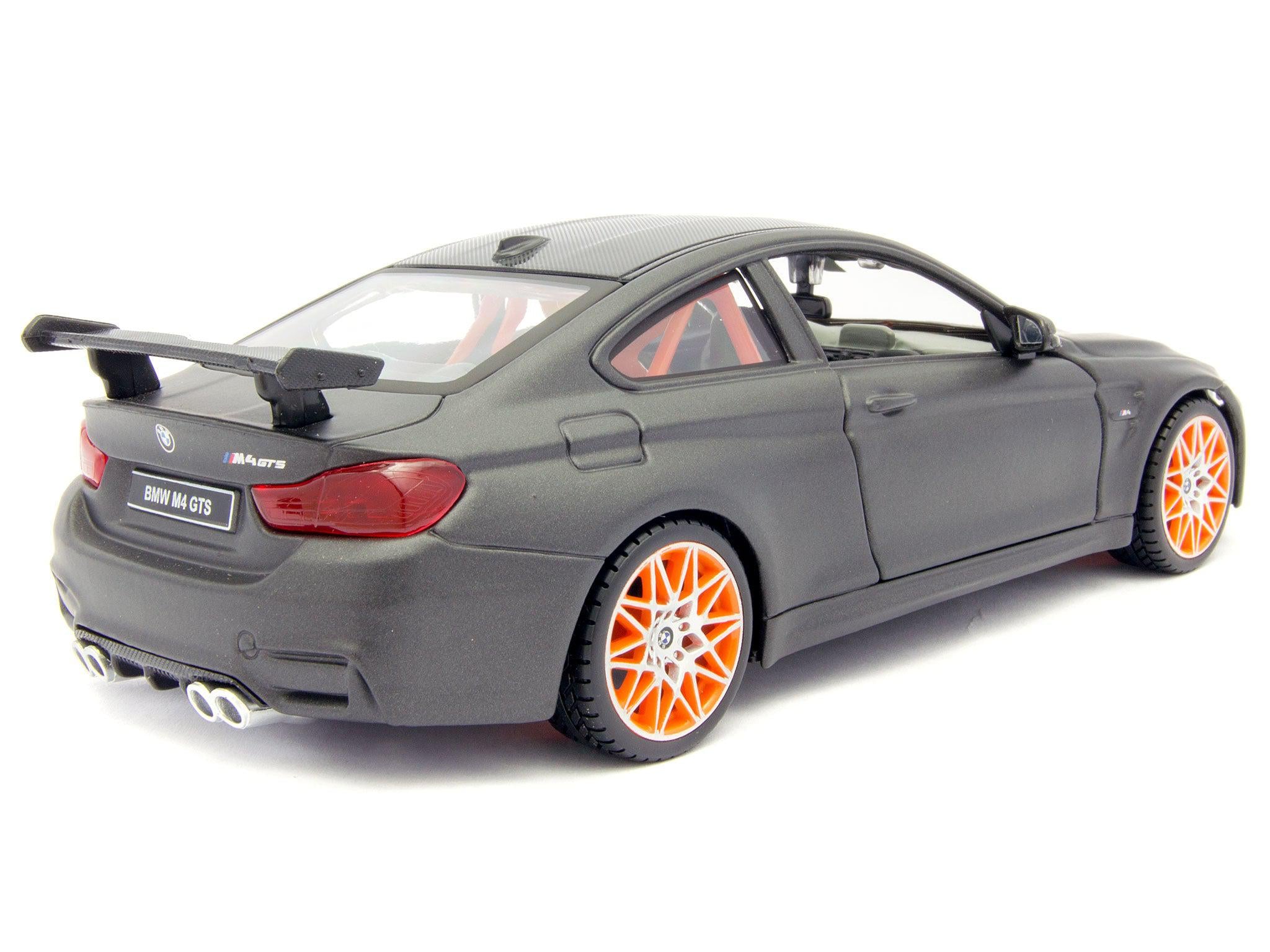 BMW M4 GTS Matt Black 1:24 Scale Maisto Diecast Model-Maisto-Diecast Model Centre
