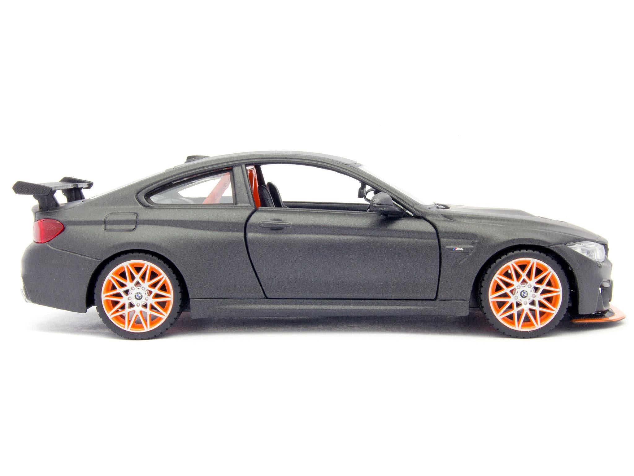BMW M4 GTS Matt Black 1:24 Scale Maisto Diecast Model-Maisto-Diecast Model Centre